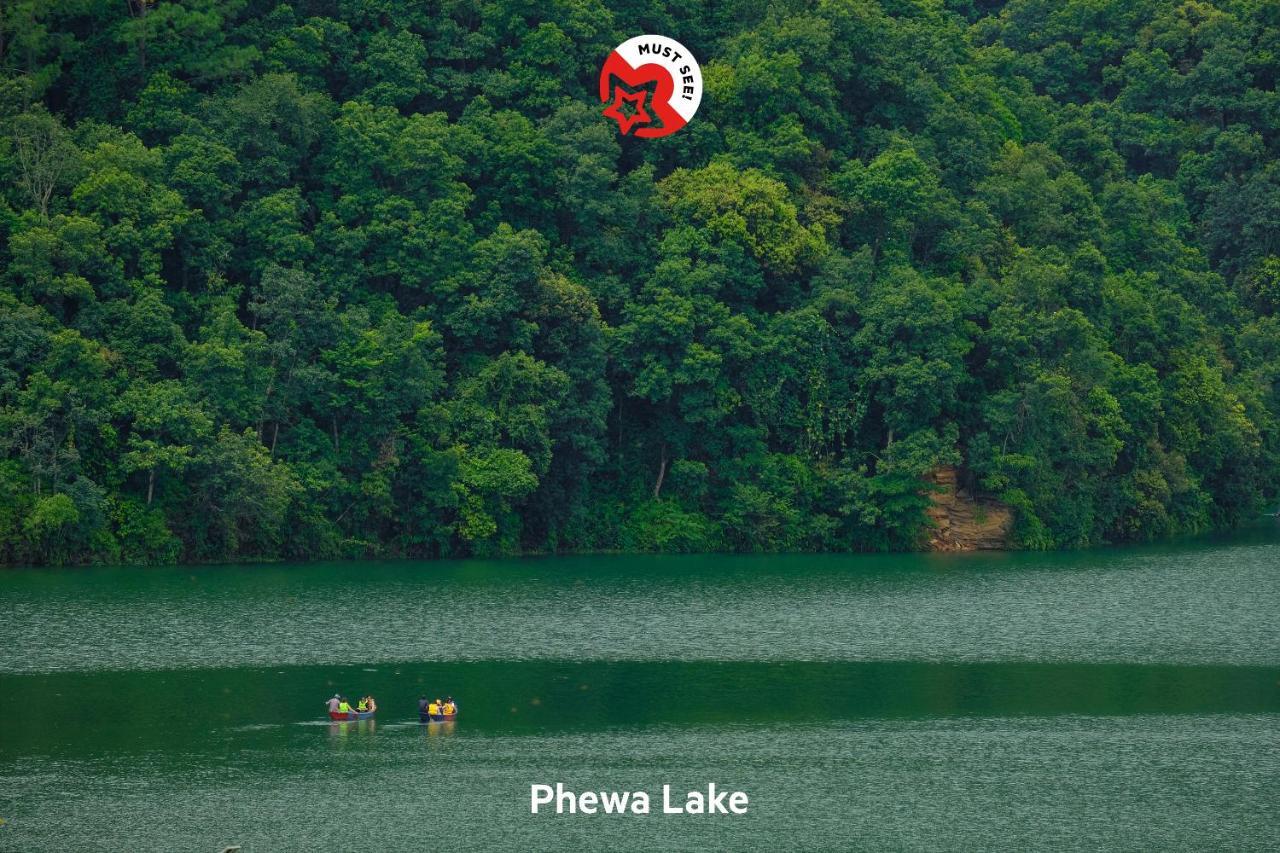 Hotel Fewa Corner&Restaurant Pokhara Exterior foto